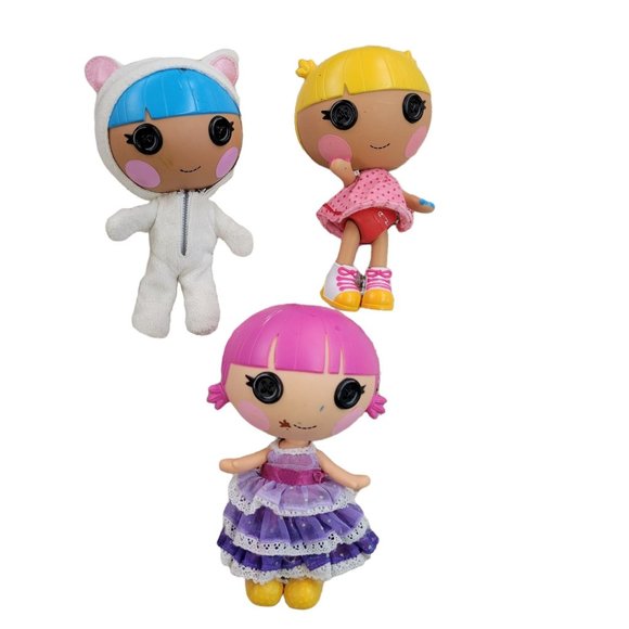 Lalaloopsy Dolls Bundles Snuggle Stuff Scribbles Squiggle Splash Sprinkle Spice - Picture 1 of 12